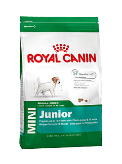 Royal Canin Mini Junior Корм для Щенков Мелких пород Роял Канин 4кг (12714)