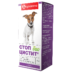 Apicenna Стоп-Цистит Био для Собак Лечение и Профилактика МКБ (суспензия) 50мл (17377)