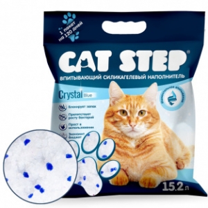 Cat Step Наполнитель для Кошачьего туалета Силикагель