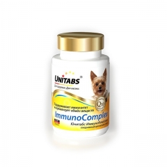 Unitabs Immuno Complex Q10 Витамины для Мелких собак 100 таб (49690)