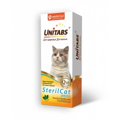 Unitabs SterilCat Паста для Кастрированных котов и Стерилизованных кошек 120мл (65953)