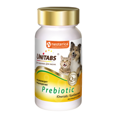 Unitabs Prebiotic Витамины для собак и кошек для нормализации пищеварения 100таб (66726)