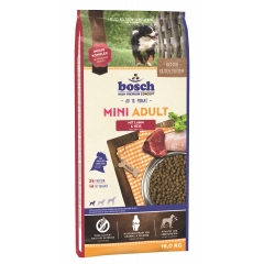 Сухой корм Bosch Adult Mini Lamb&Rice для собак Мелких пород Ягнёнок/Рис
