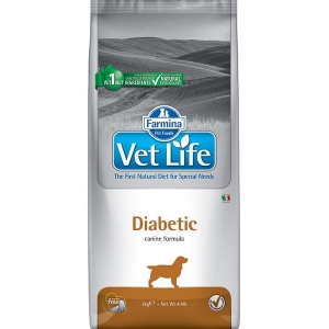 Сухой корм Farmina Vet Life DIABETIC Диета для собак при Сахарном диабете