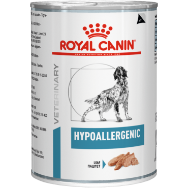 Royal Canin Hypoallergenic Лечебные консервы при пищевой непереносимости 400гр (48913)